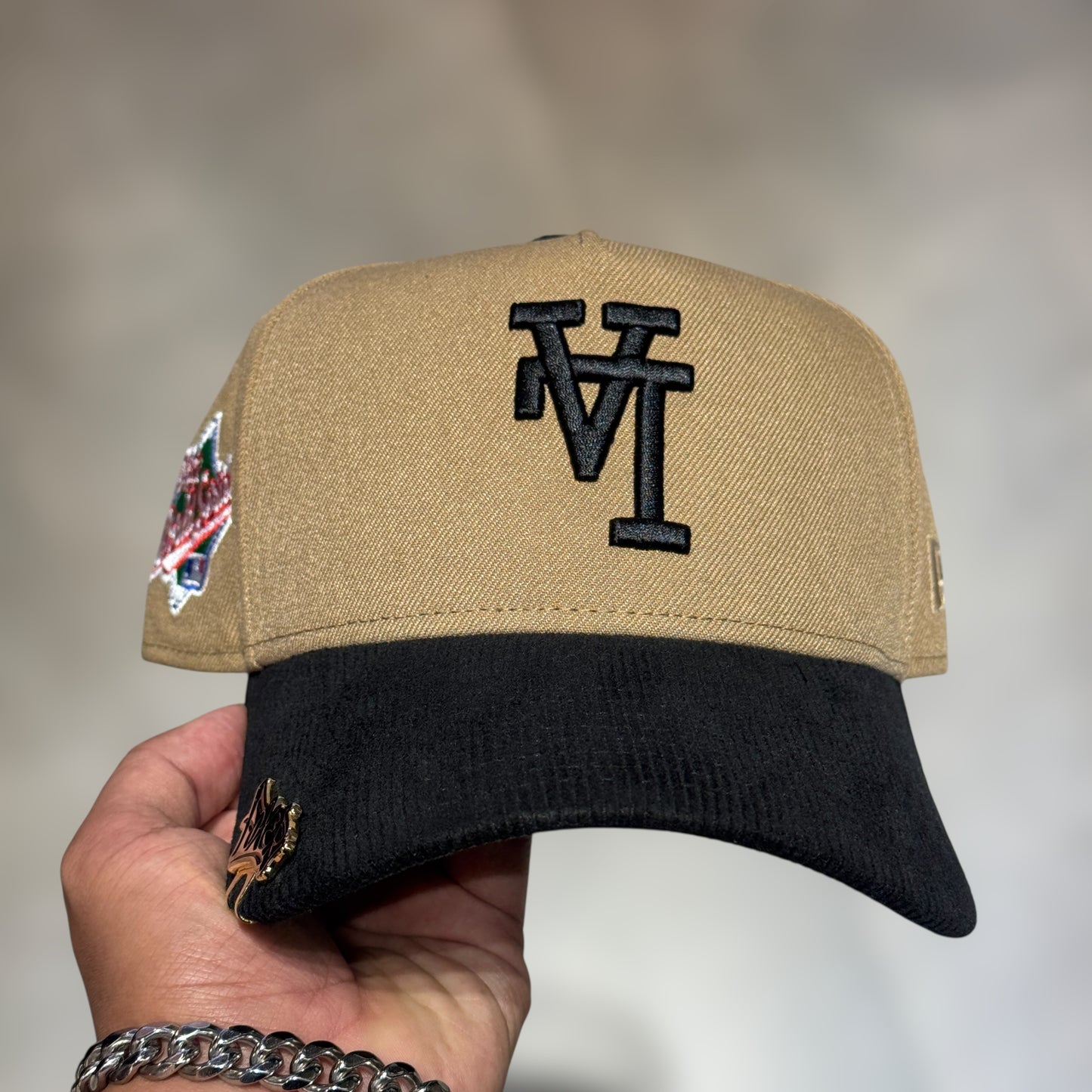 9FIFTY LA DODGERS BROWN BLACK VISOR WS