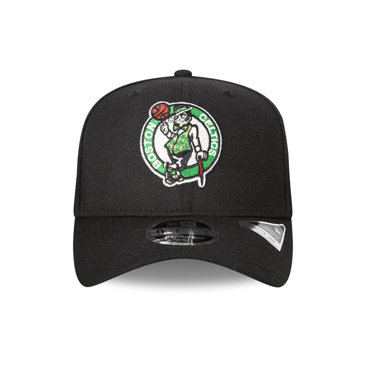 9FIFTY BOSTON CELTICS STRETCH SNAP BLACK GREEN LOGO SNAPBACK