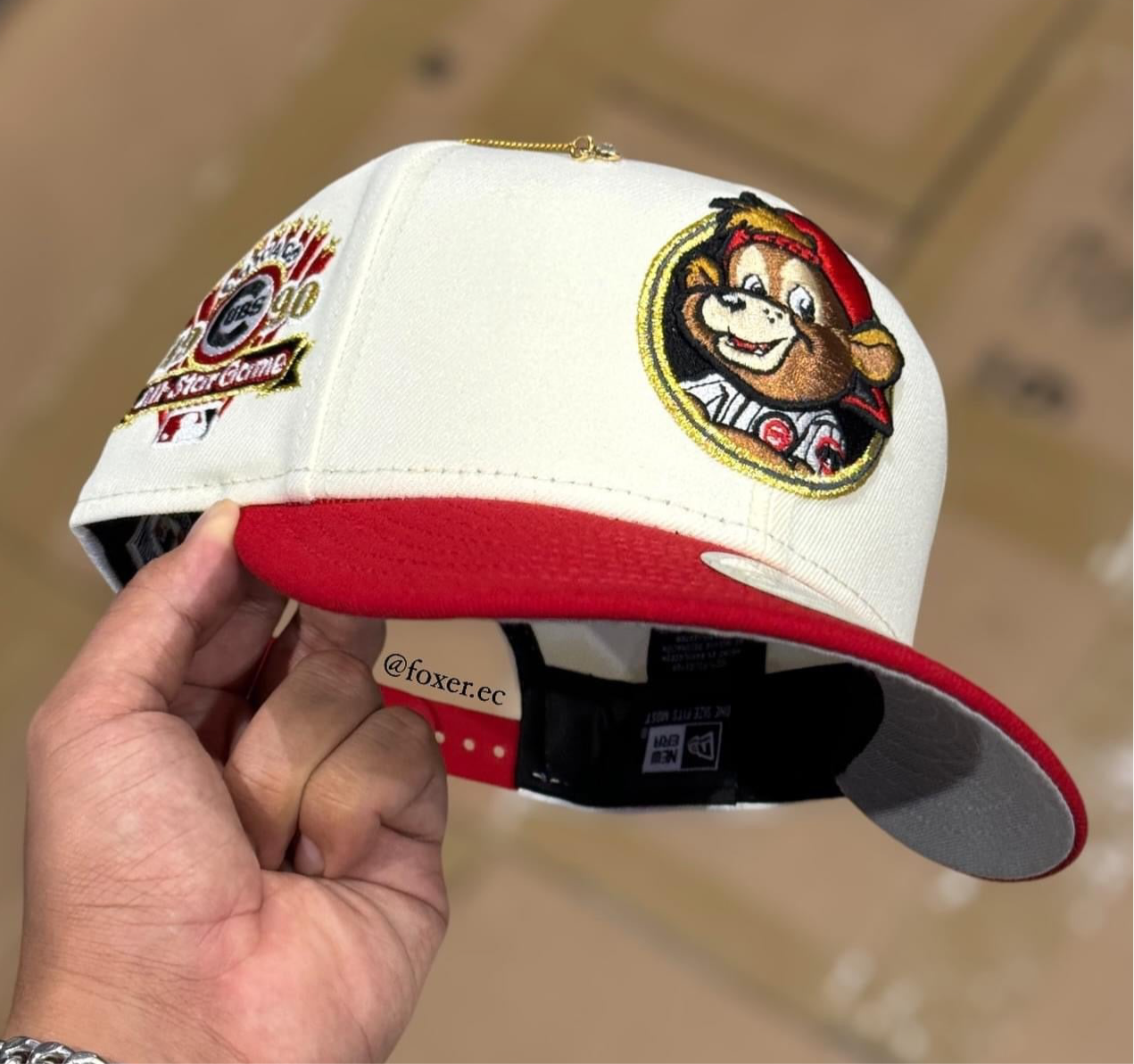 9FIFTY CHICAGO CUBS BEIGE/RED