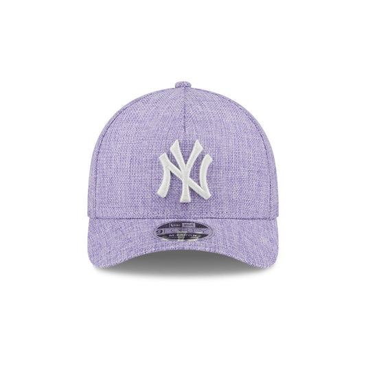 9FORTY NY YANKEES LILA WHITE LOGO YUTE