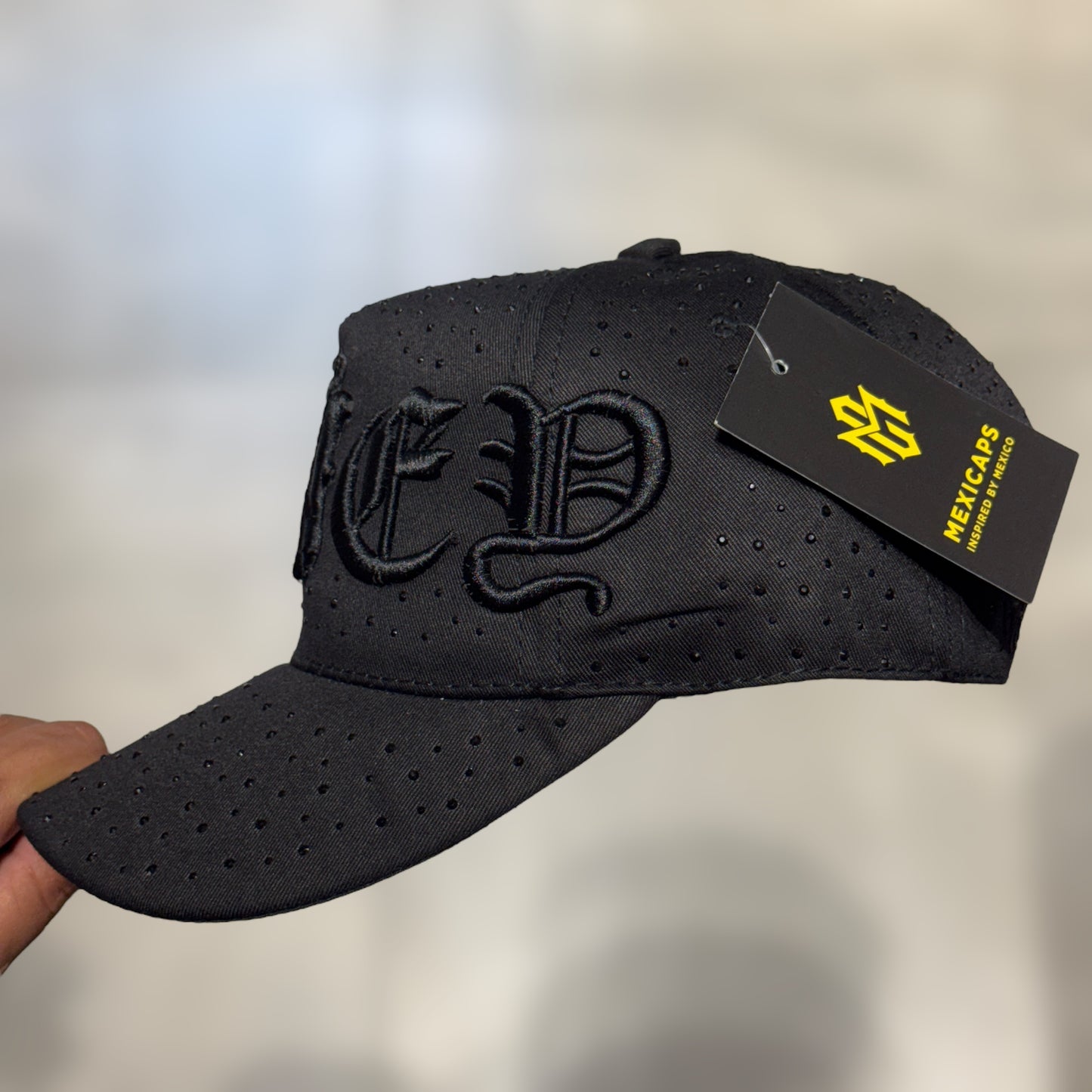 BELICA NY MONEY BLACK ON BLACK PERLAS