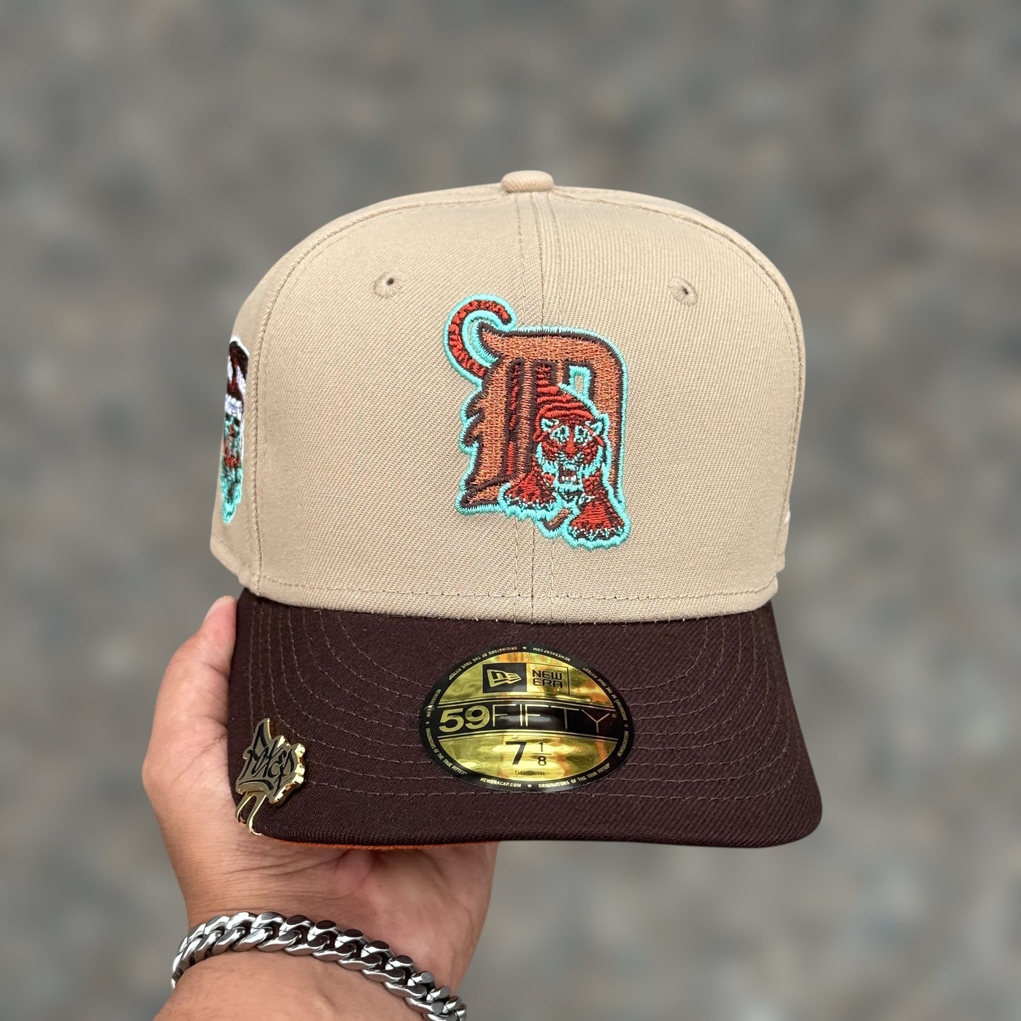 59FIFTY DETROIT TIGER KHAKY BROWN VISOR W 2000