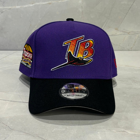 9FORTY A-FRAME TAMPA BAY PURPLE BLACK PATCH
