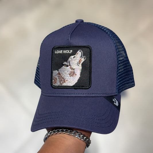 GOORIN BROS LONE WOLF NAVY