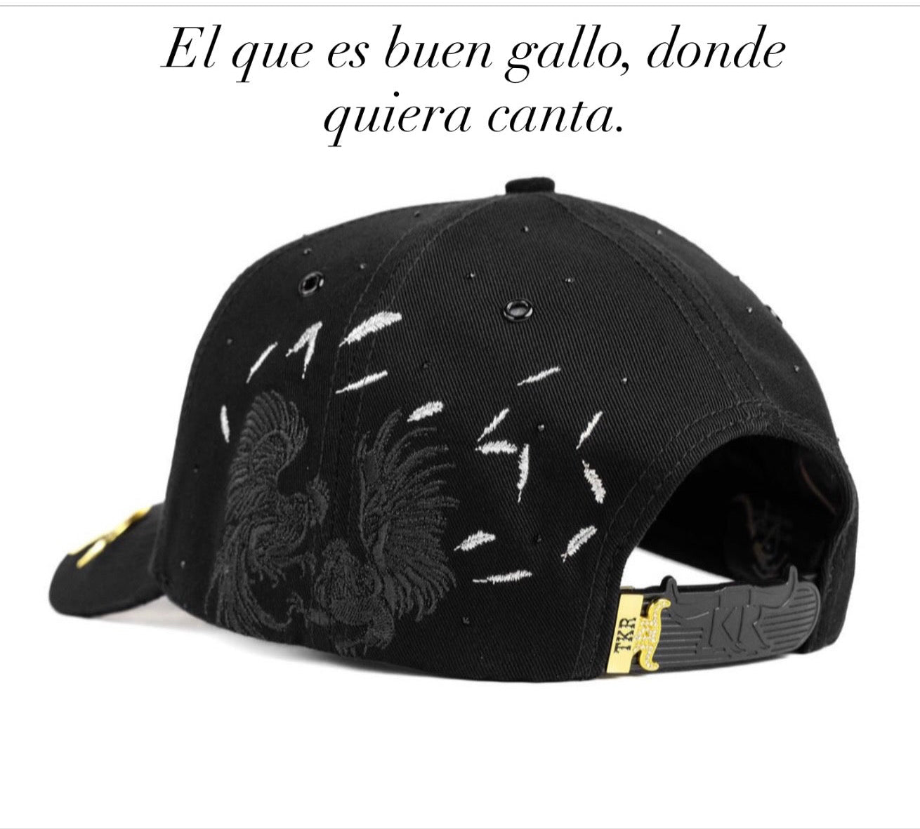 BELICA GALLO FINO PLUMA DE ORO BLACK GOLD