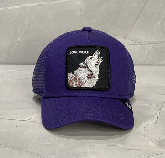 GOORIN BROS LONE WOLF PURPLE NIÑO