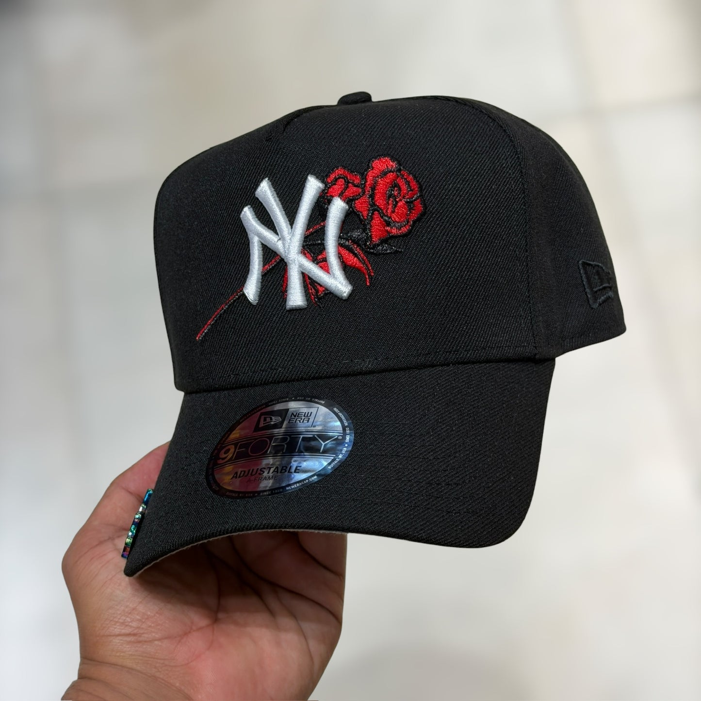 9FORTY A FRAME NY YANKEES BLACK ROSE