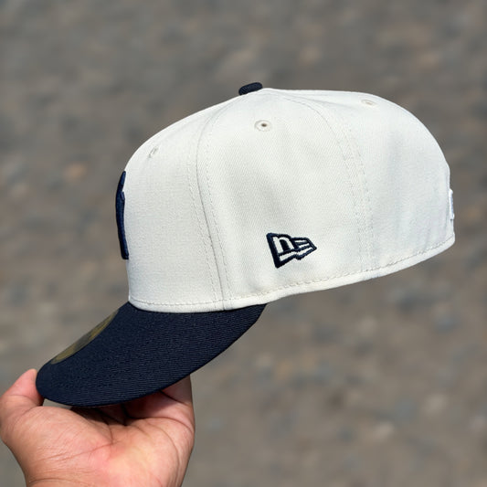 59FIFTY NY YANKEES TWO TONE CREAM NAVY
