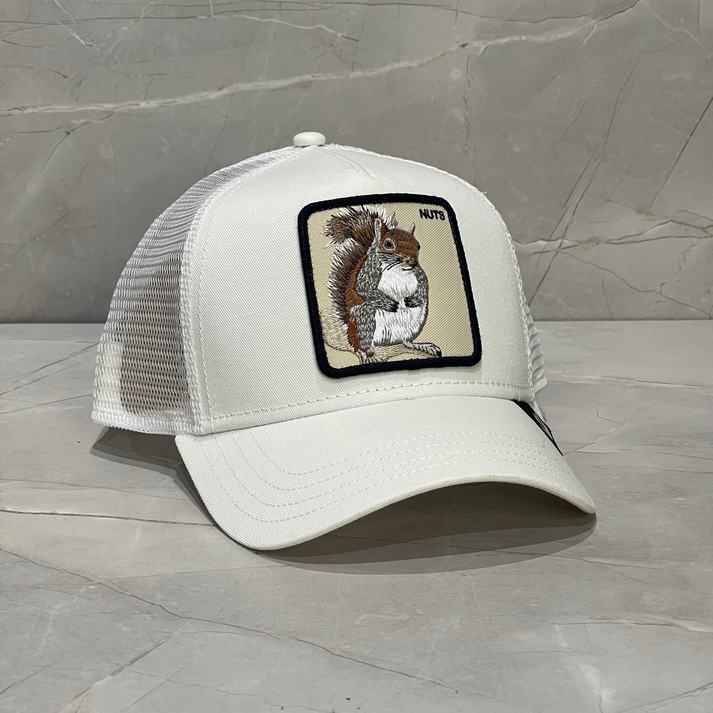 GOORIN BROS NUTS WHITE