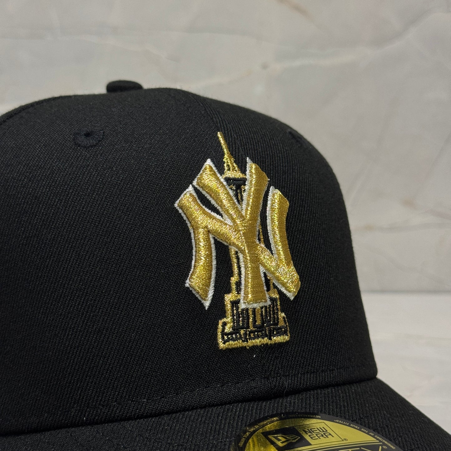 59FIFTY NY GOLD EMPIRE STATE STADIUM 19
