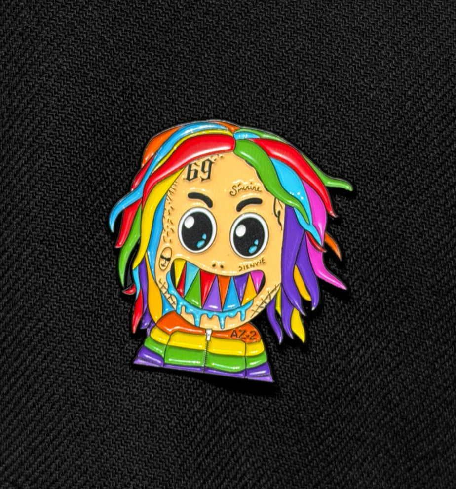 PIN METALICO TEKASHI 6ix9ine
