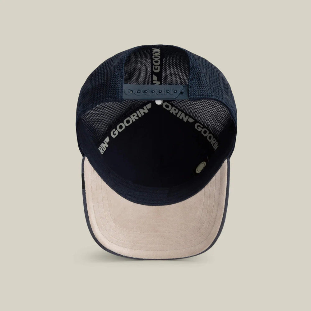 GOORIN BROS KING NAVY TERCIOPELO