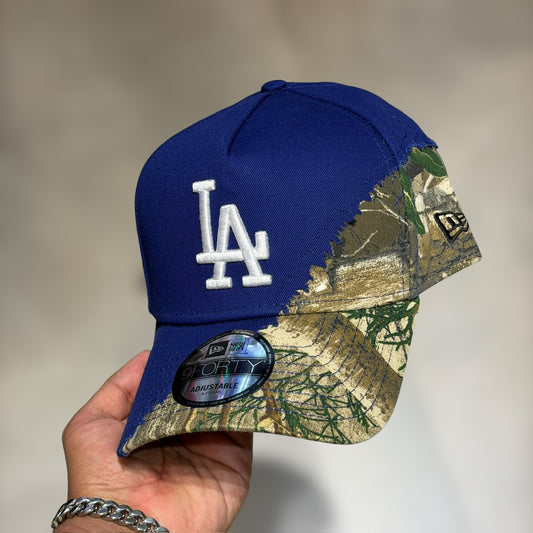9FORTY A FRAME LA DODGERS ROYAL CAMO TEAR AWAY