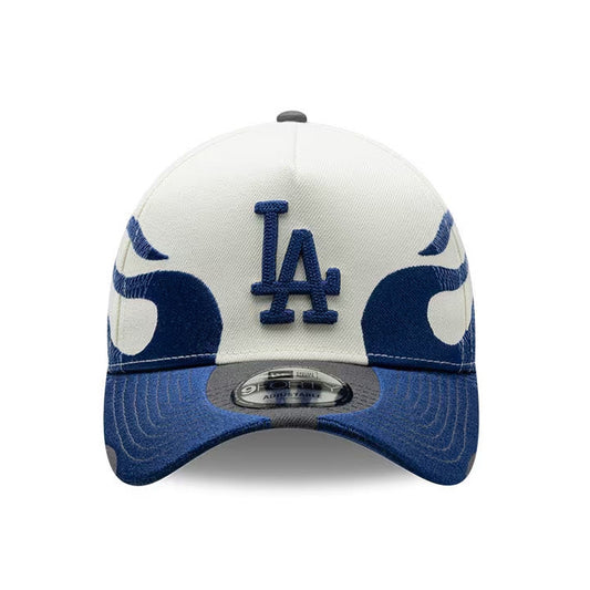 9FORTY A FRAME LA DODGERS BEIGE/ROYAL FLAMES