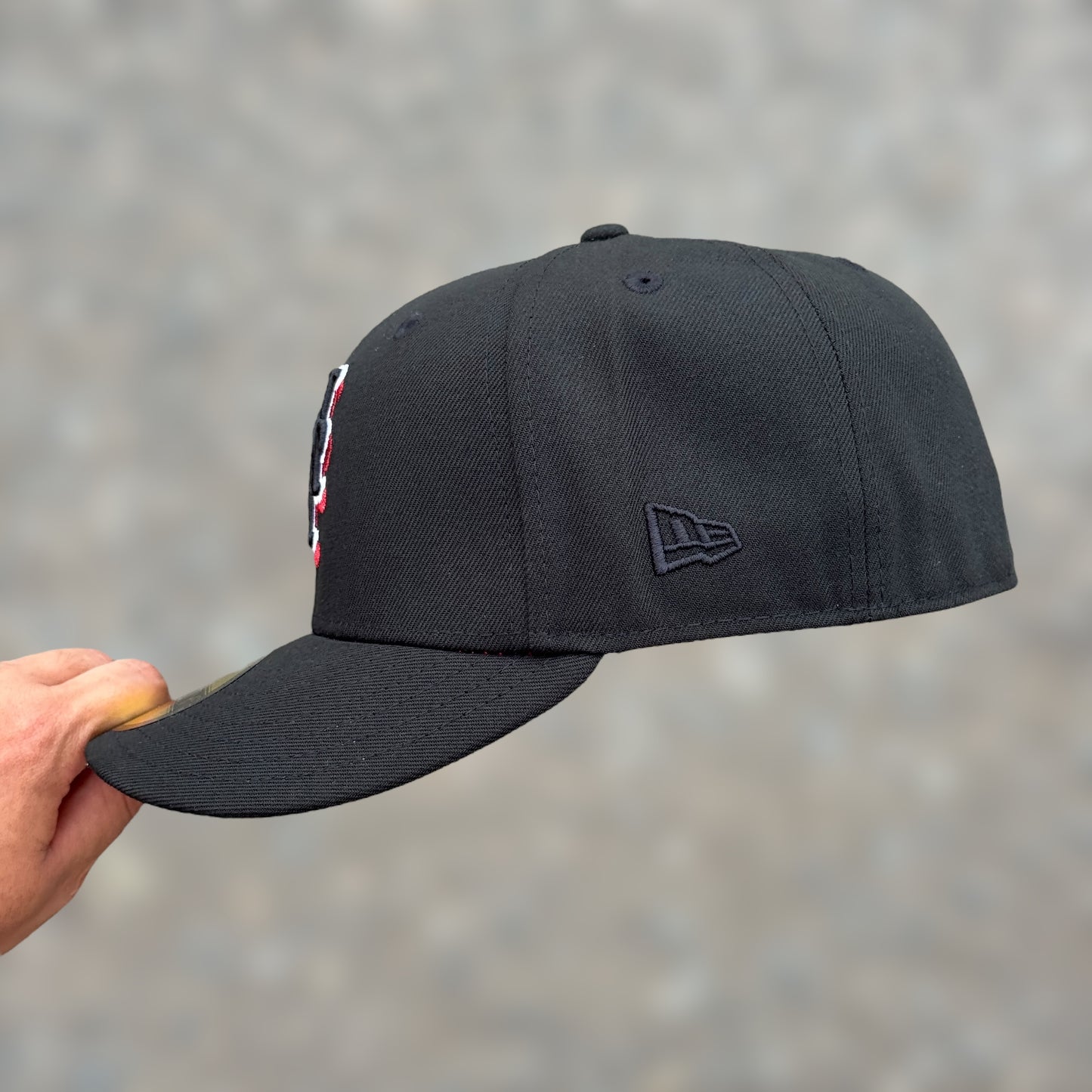 59FIFTY NY METS BLACK UNDERVISOR RED WS 2013