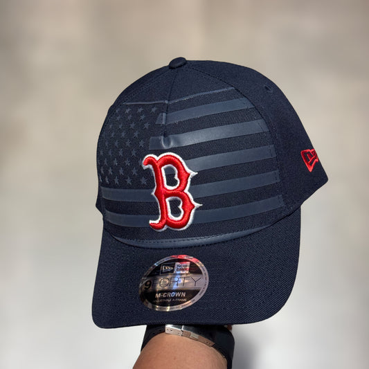 9FORTY M-CROWN A FRAME BOSTON RED SOX NAVY FLAG LOGO