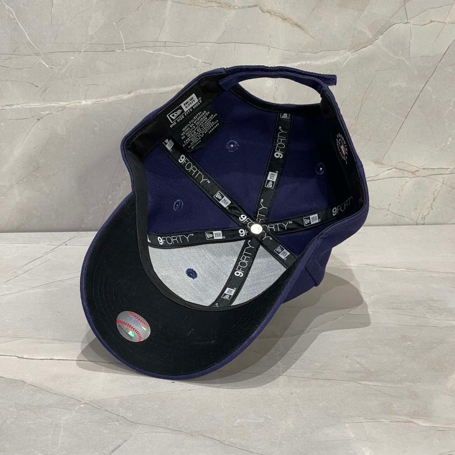 9FORTY TAMPA BAY RAYS NAVY CLASIC VELCRO