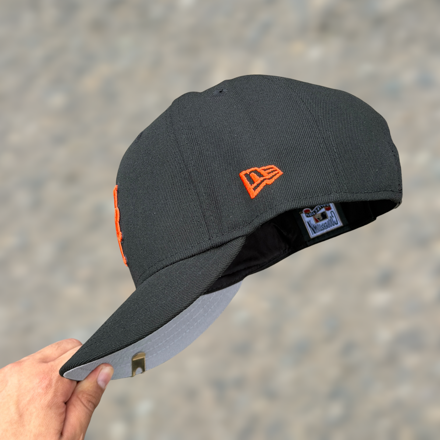 9FIFTY NY METS BLACK ORANGE LOGO