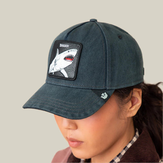 GOORIN BROS SHARK NAVY SIN MALLA