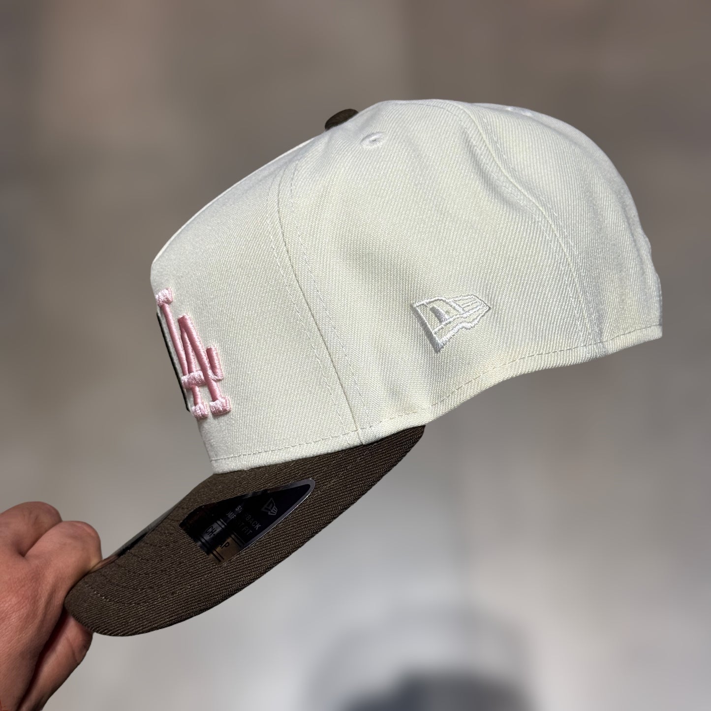 9FIFTY DUAL LOGO NY& LA BEIGE