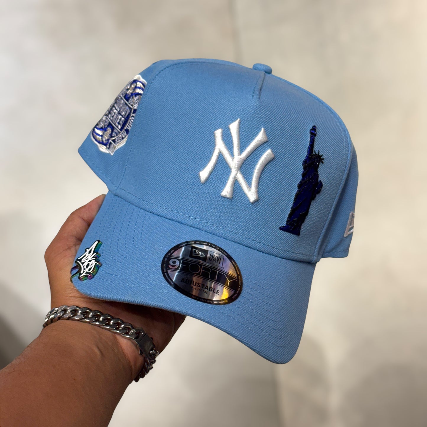 9FORTY A-FRAME NY YANKEES SKYBLUE STATUE EXCLUSIVE SUBWAY 2000