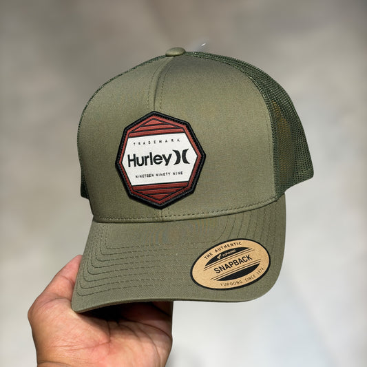 Hurley trucker dark green