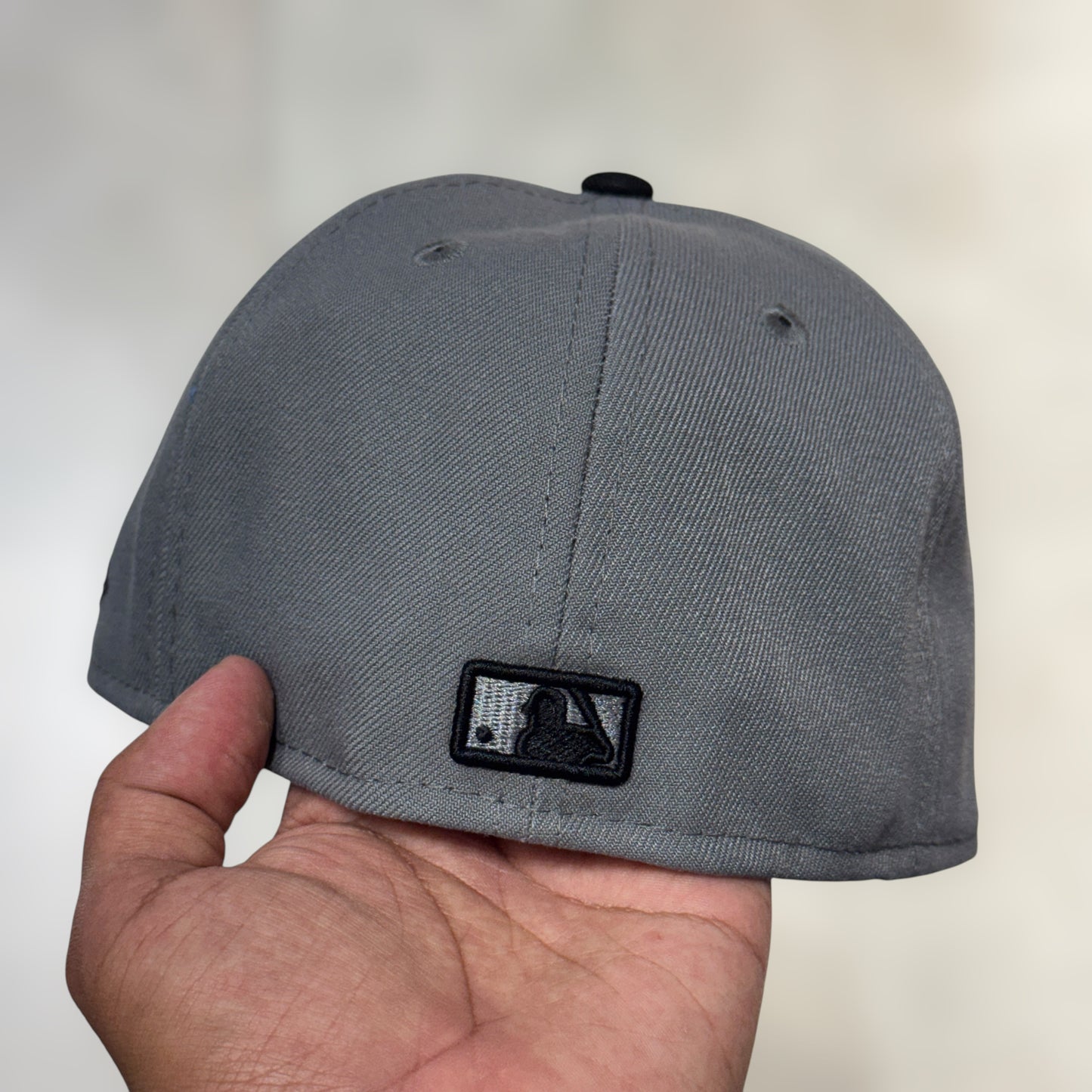 59FIFTY NY YANKEES GREY BLACK VISOR