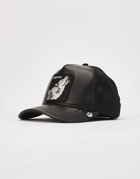 GOORIN BROS LONE WOLF BLACK CUERO