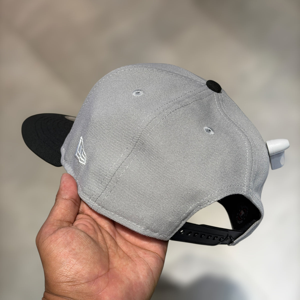 9FIFTY LOS ANGELES DODGERS LA GREY BLACK VISOR
