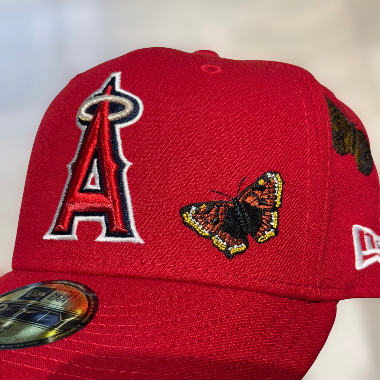 59FIFTY ANGELS RED SCARLET FELT COLLECTION MARIPOSA