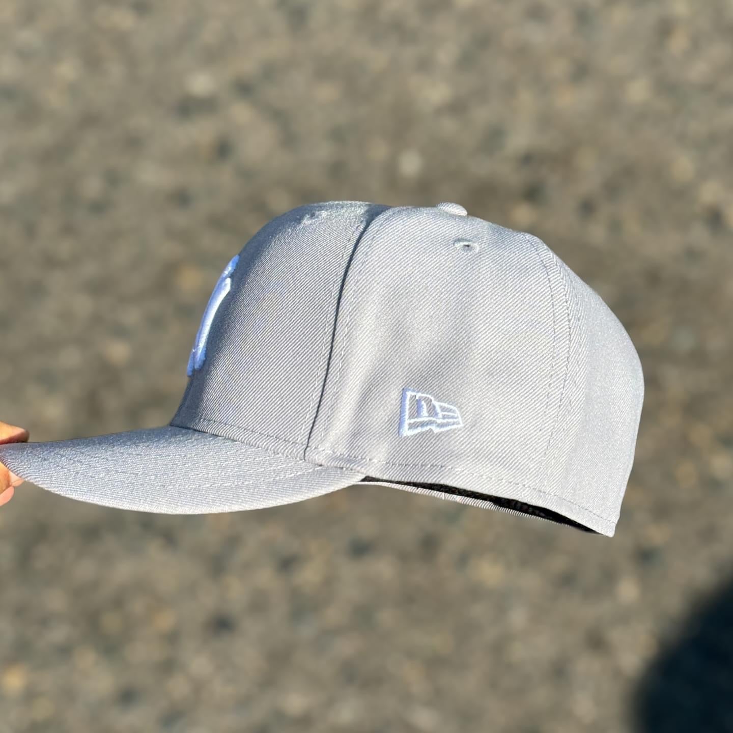59FIFTY NY YANKEES GREY WHITE LOGO CLASSIC
