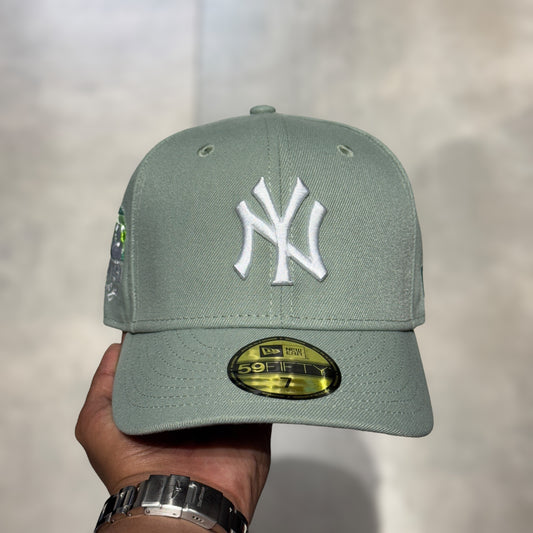 59FIFTY NY YANKEES MENTA WHITE LOGO