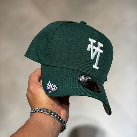 9FORTY A FRAME LA DODGERS DARK GREEN UPSIDE LOGO