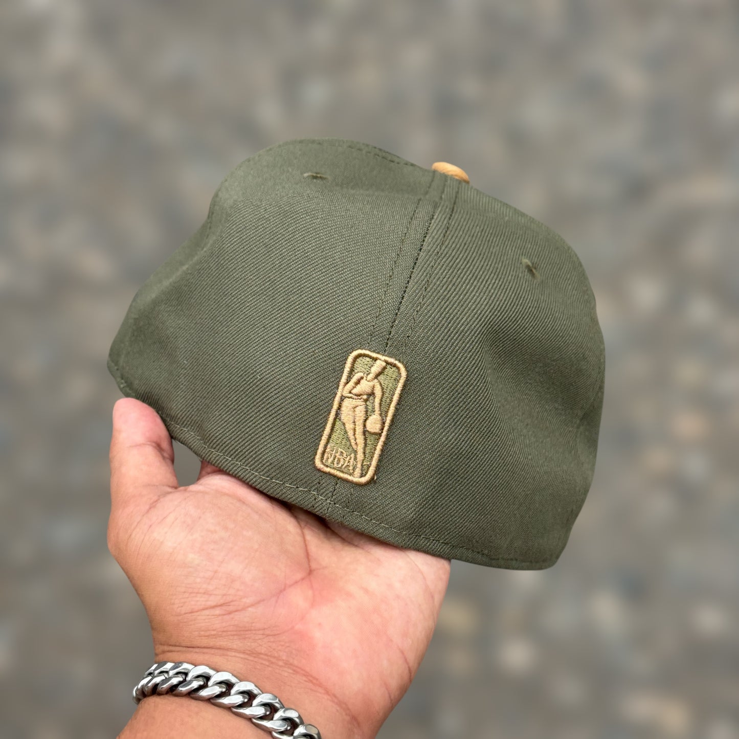 59FIFTY CAVALIERS METALIC LOGO OLIVE GREEN