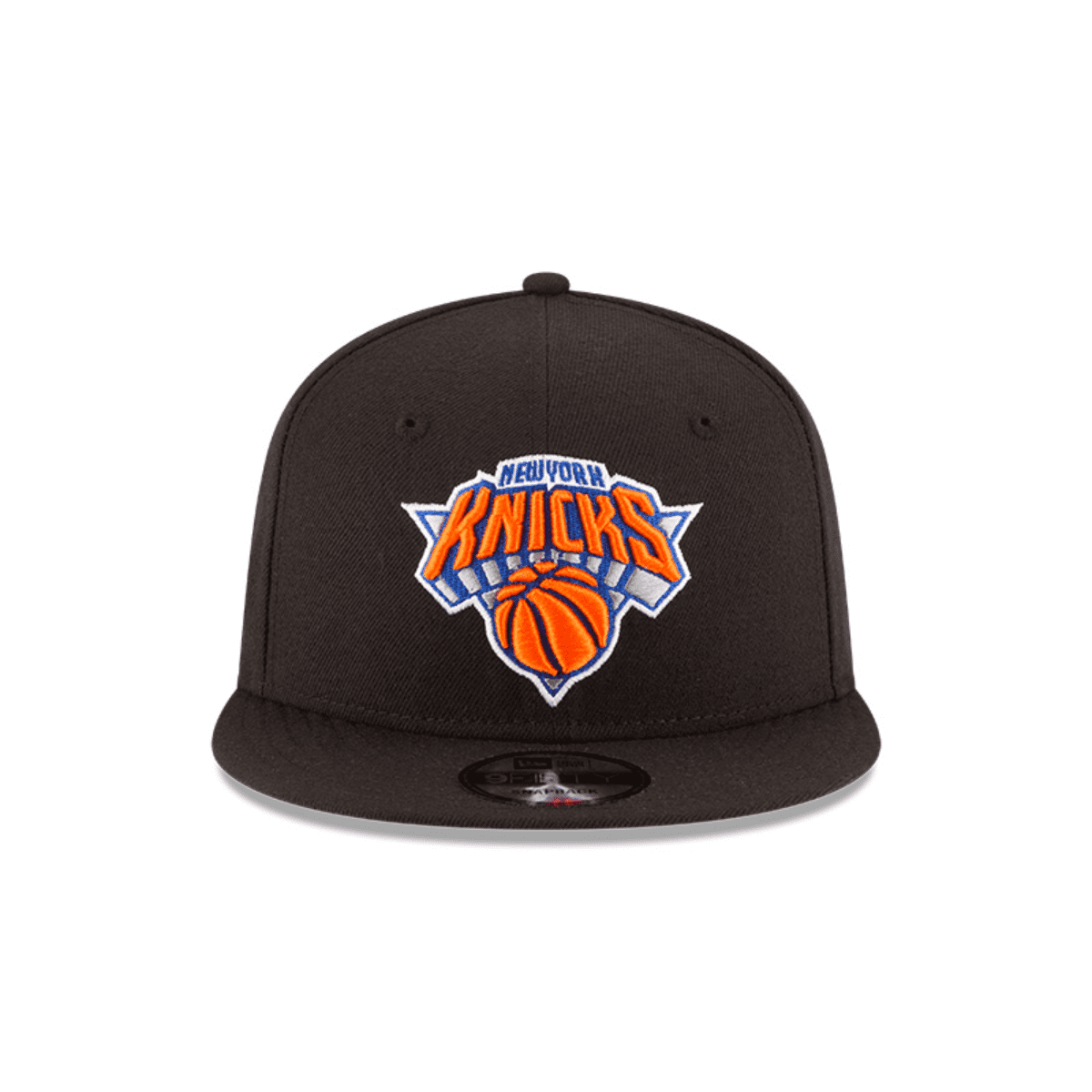 9FIFTY KNICKS BLACK ORANGE LOGO SNAPBACK