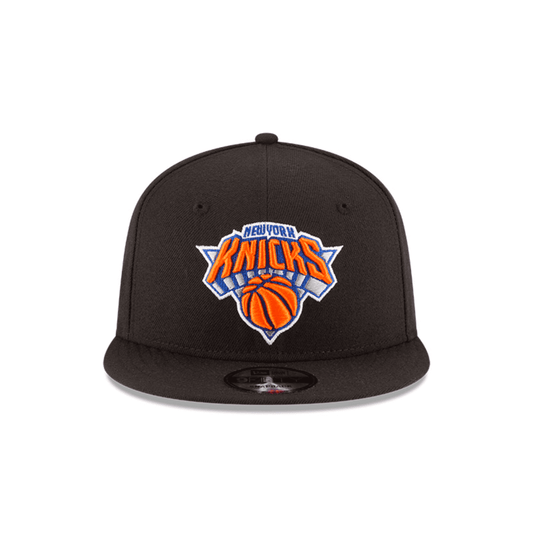 9FIFTY KNICKS BLACK ORANGE LOGO SNAPBACK