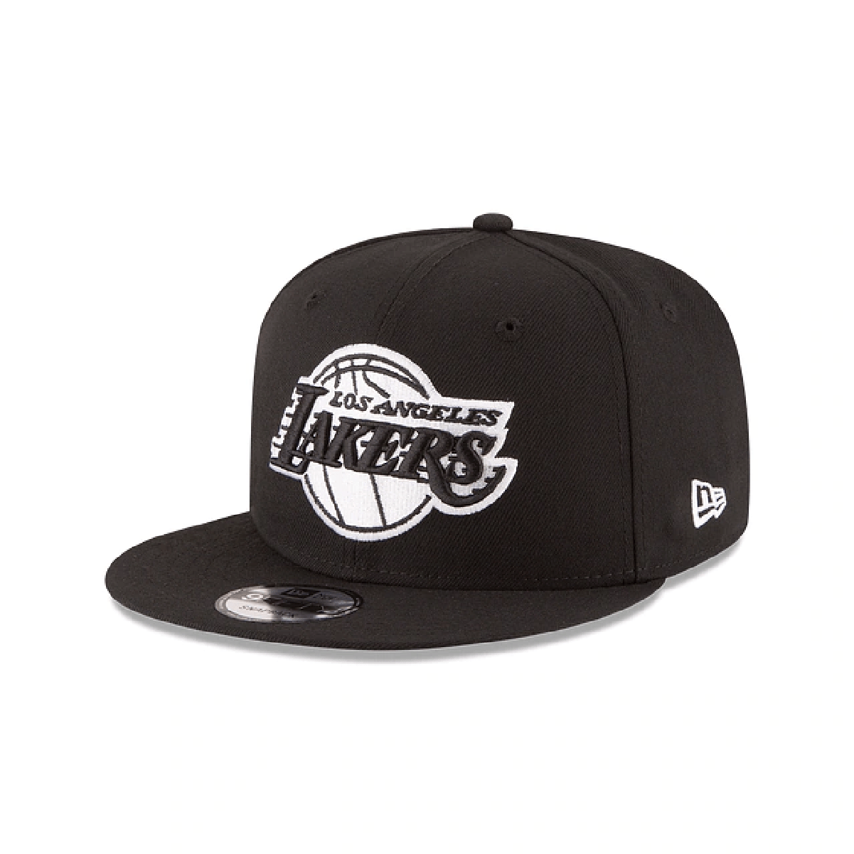 9FIFTY LOS ANGELES LAKERS BLACK WHITE LOGO