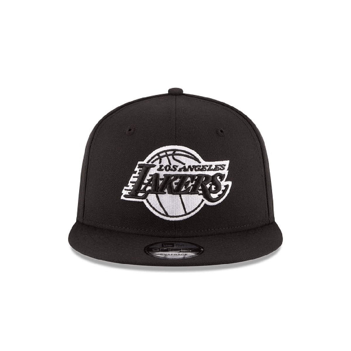 9FIFTY LOS ANGELES LAKERS BLACK WHITE LOGO