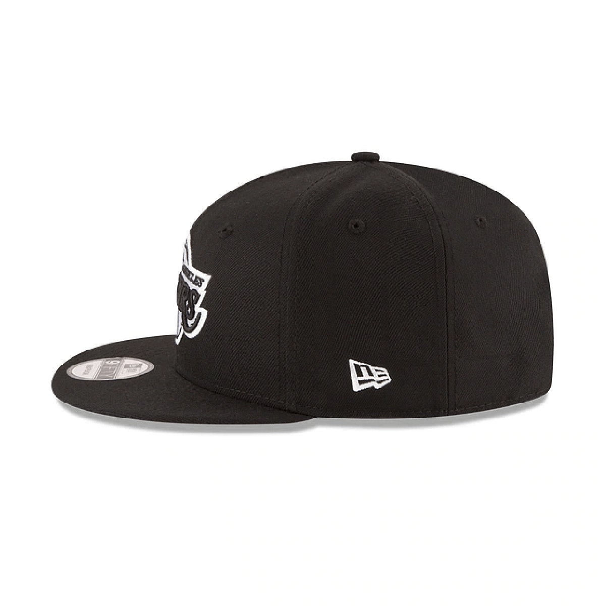 9FIFTY LOS ANGELES LAKERS BLACK WHITE LOGO