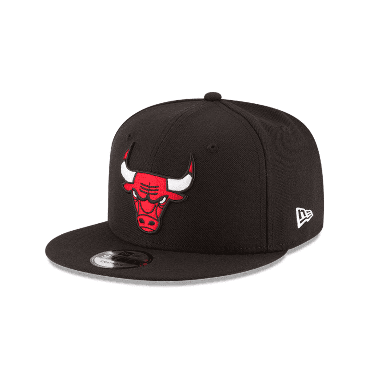 9FIFTY CHICAGO BULLS BLACK RED LOGO CLASIC
