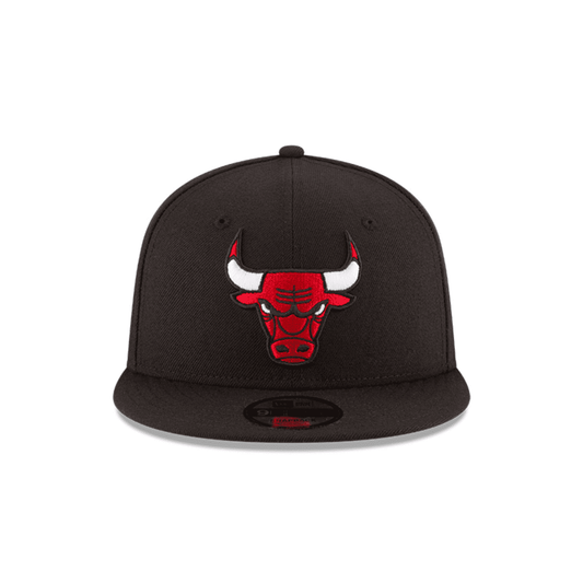 9FIFTY CHICAGO BULLS BLACK RED LOGO CLASIC