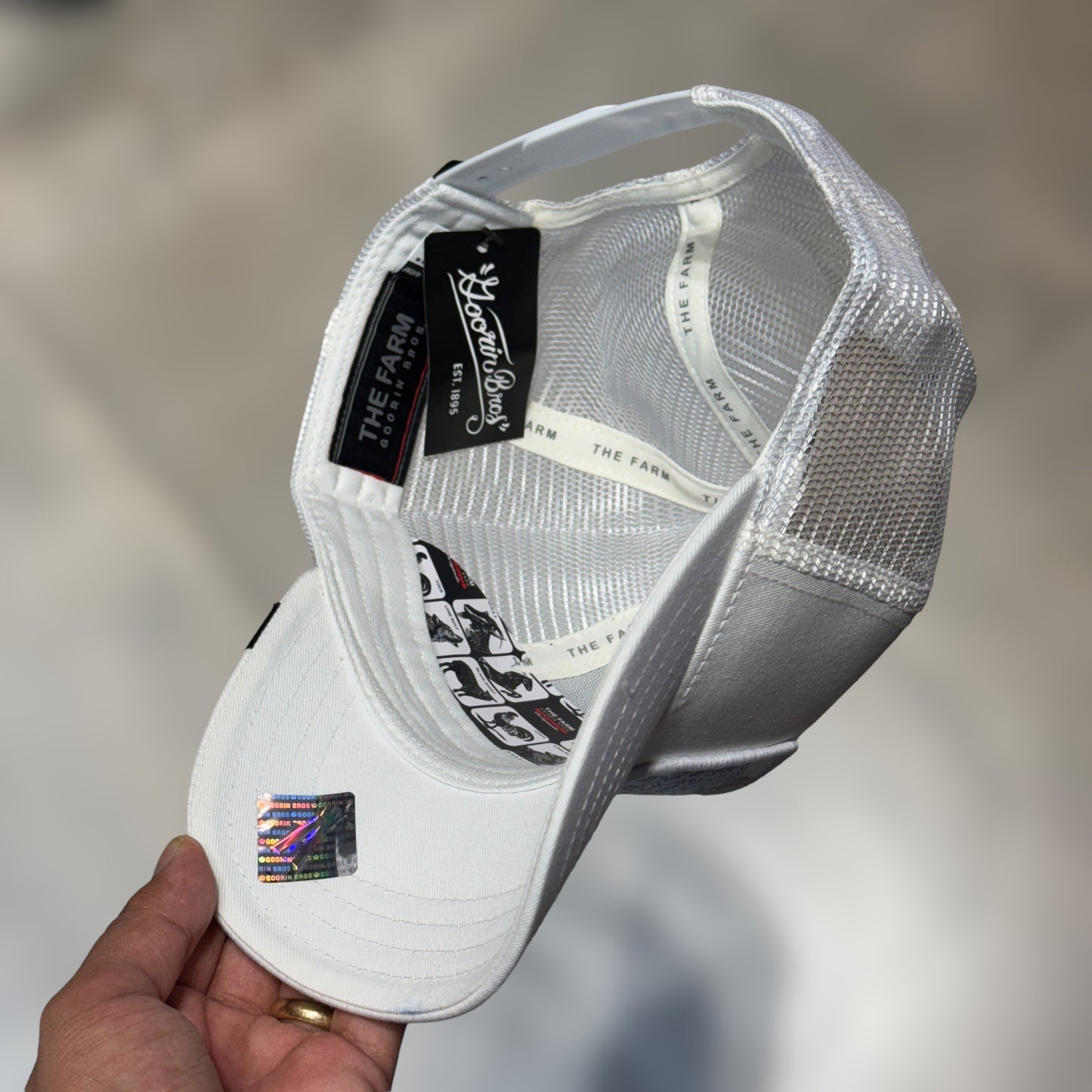 GOORIN BROS PANTHER WHITE