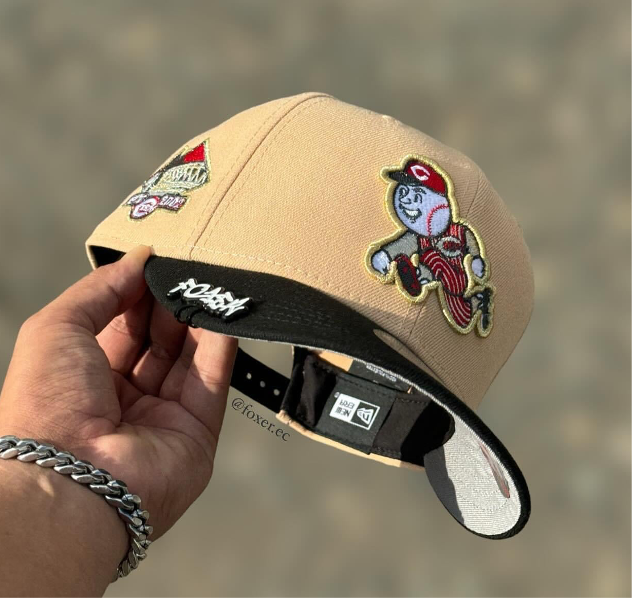 9FIFTY CINCINNATI REDS BEIGE/BLACK