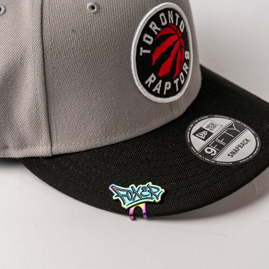 CLIP METALICO GRAFITI FOXER TORNASOL LETRAS NEGRAS