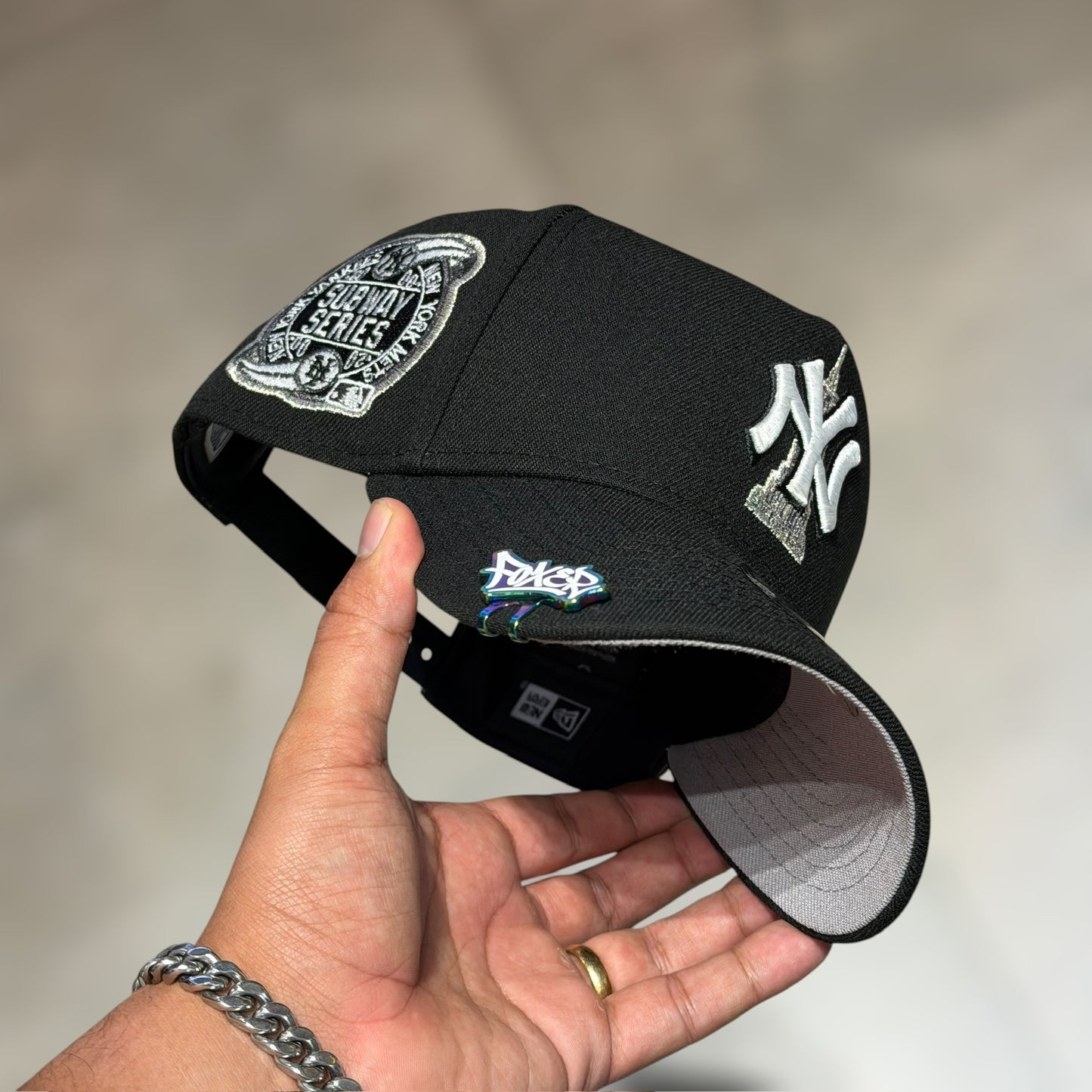 9FORTY A FRAME NY YANKEES BLACK EMPIRE STATE SUBWAY 2000