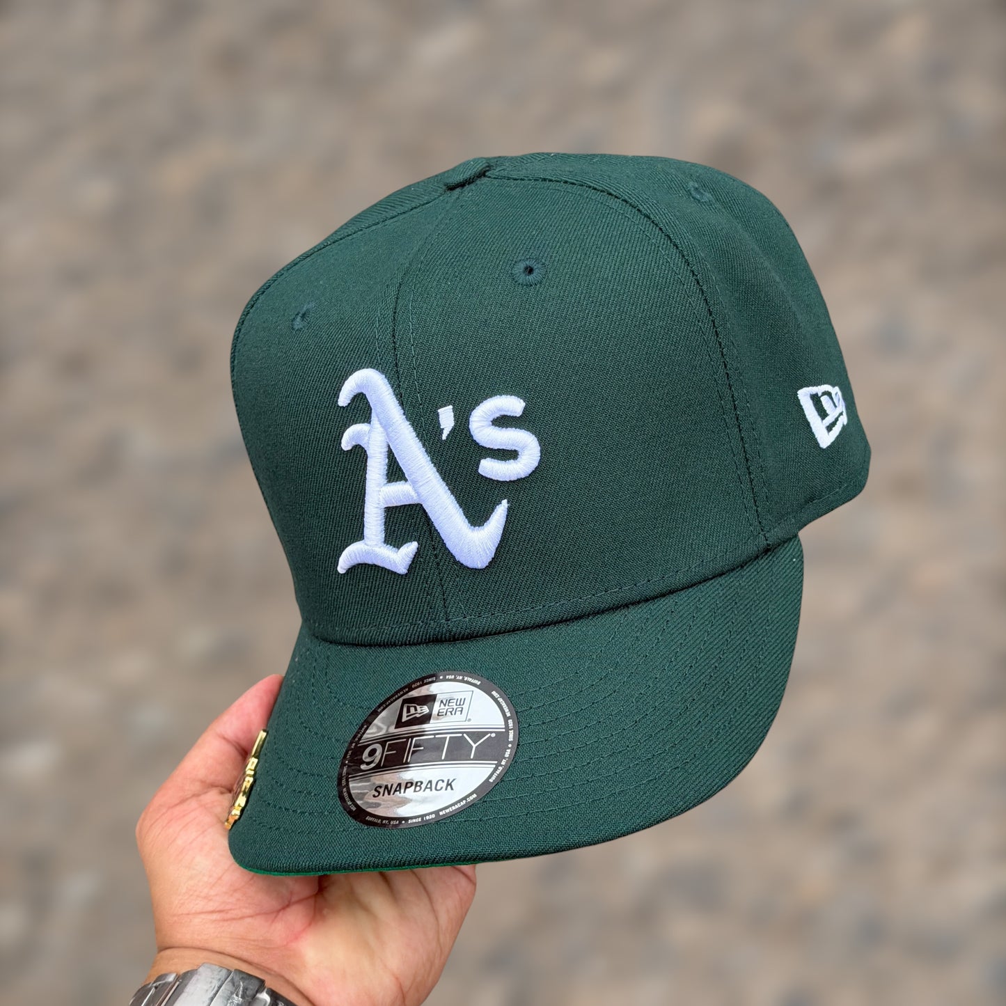 9FIFTY OAKLAND ATHLETICS DARK GREEN JACKIE ROBINSON