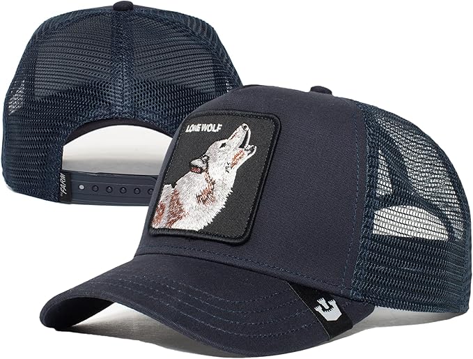 GOORIN BROS LONE WOLF NAVY