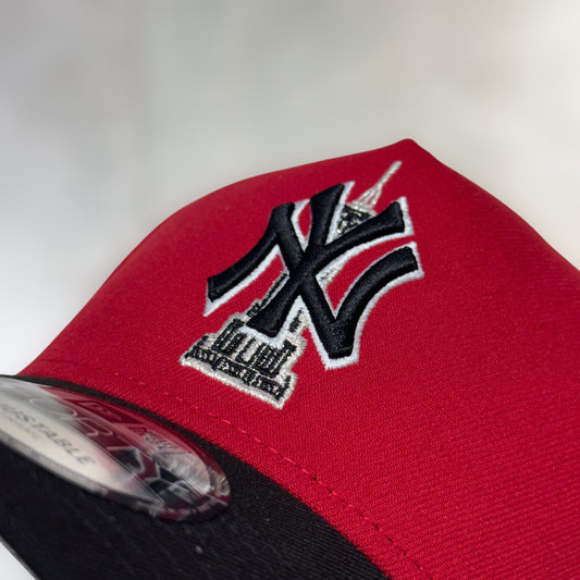 9FORTY A FRAME NY YANKEES EMPIRE STATE RED VISSERA BLACK WS 1999