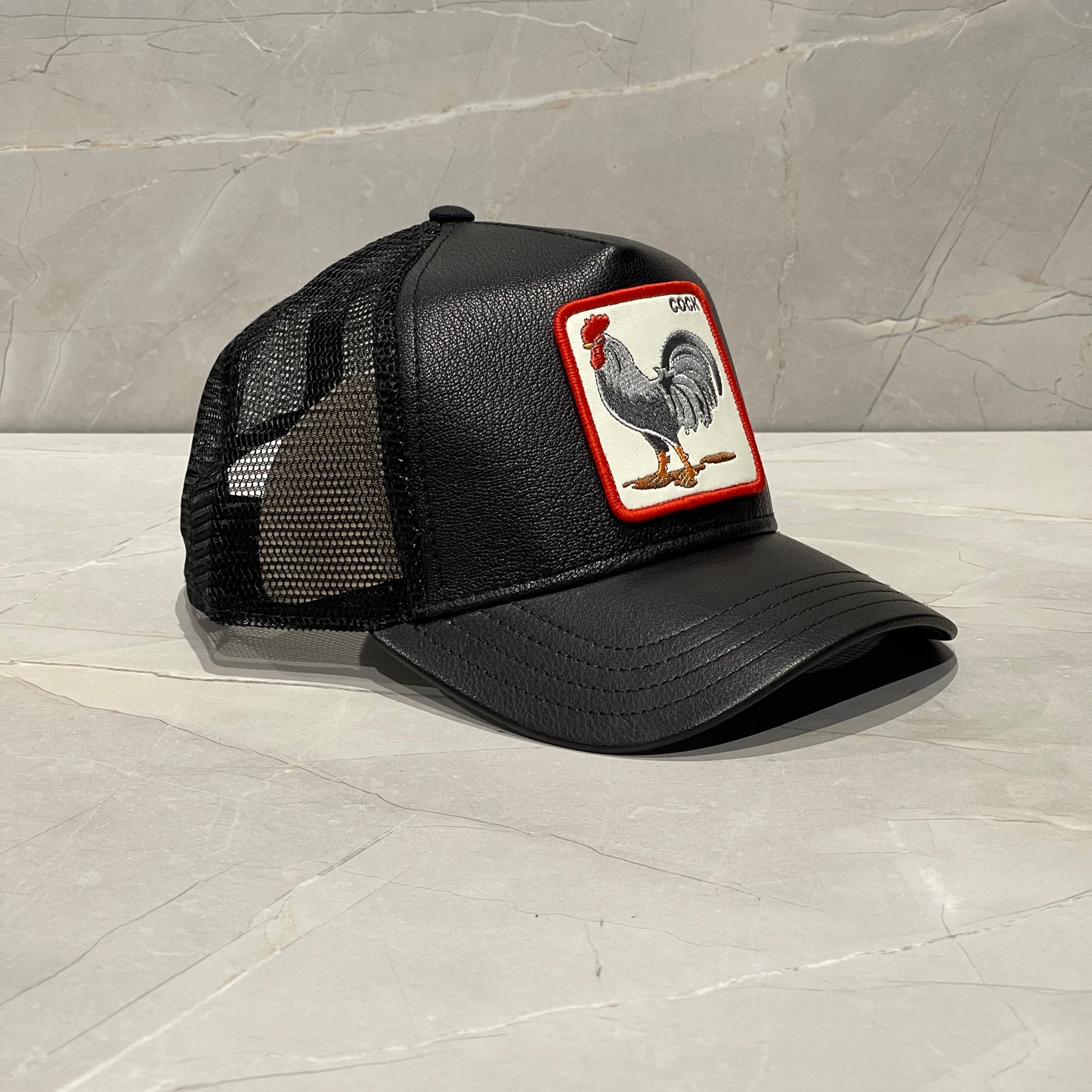 GOORIN BROS COCK BLACK CUERO