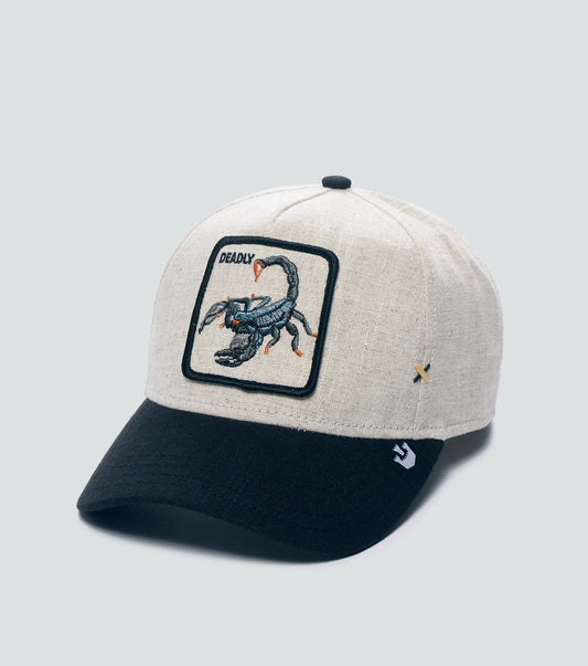 GOORIN BROS DEADLY BLACK VISOR